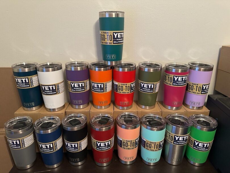 YETI Rambler Tumbler Pallets